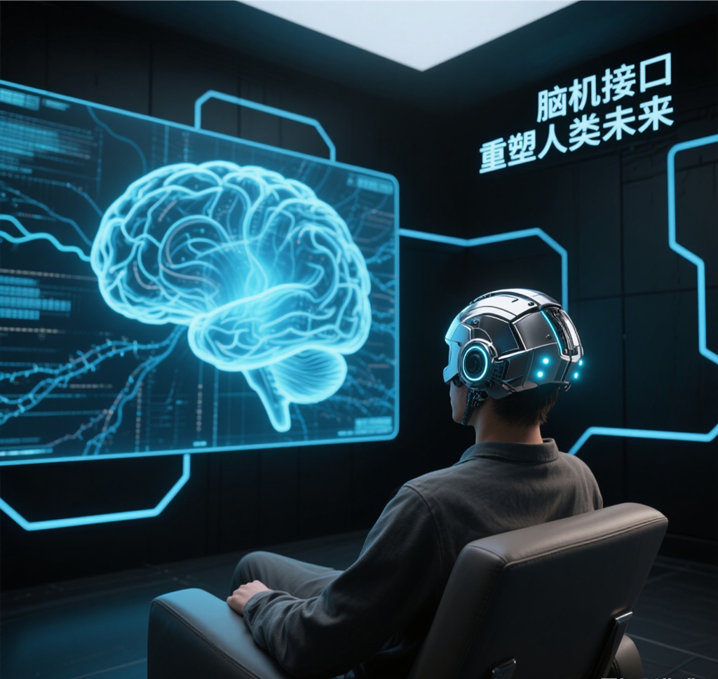 重塑人类未来 脑机接口主题图片